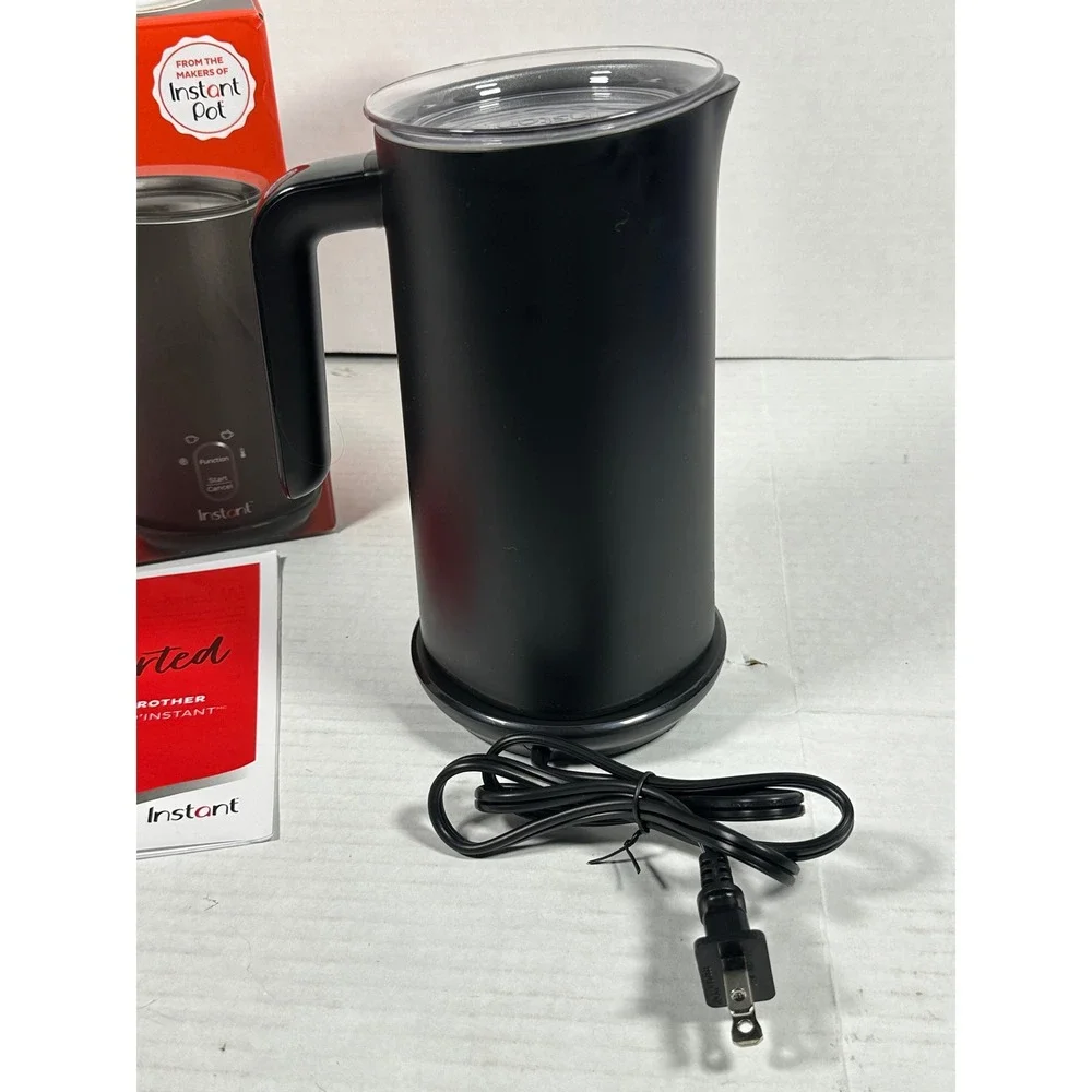 Instant Milk Frother Black‎ 4-in-1 Electric Steamer 140-6001-01 500W